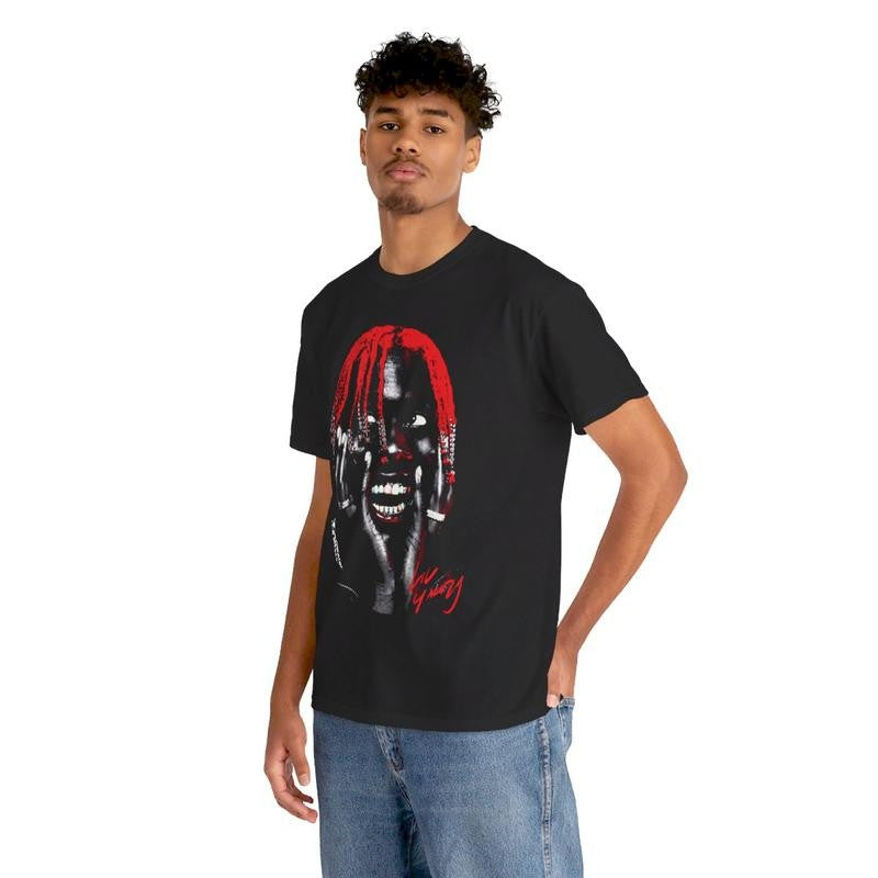 Hard Rap Inspired Y2k 90s Hip-Hop Vibes Heavy Cotton Graphic T-Shirt Tshirt Shirt HipHop Tee Casual Menswear Retro Top Vintage Comfy Streetwear Oversized Classic