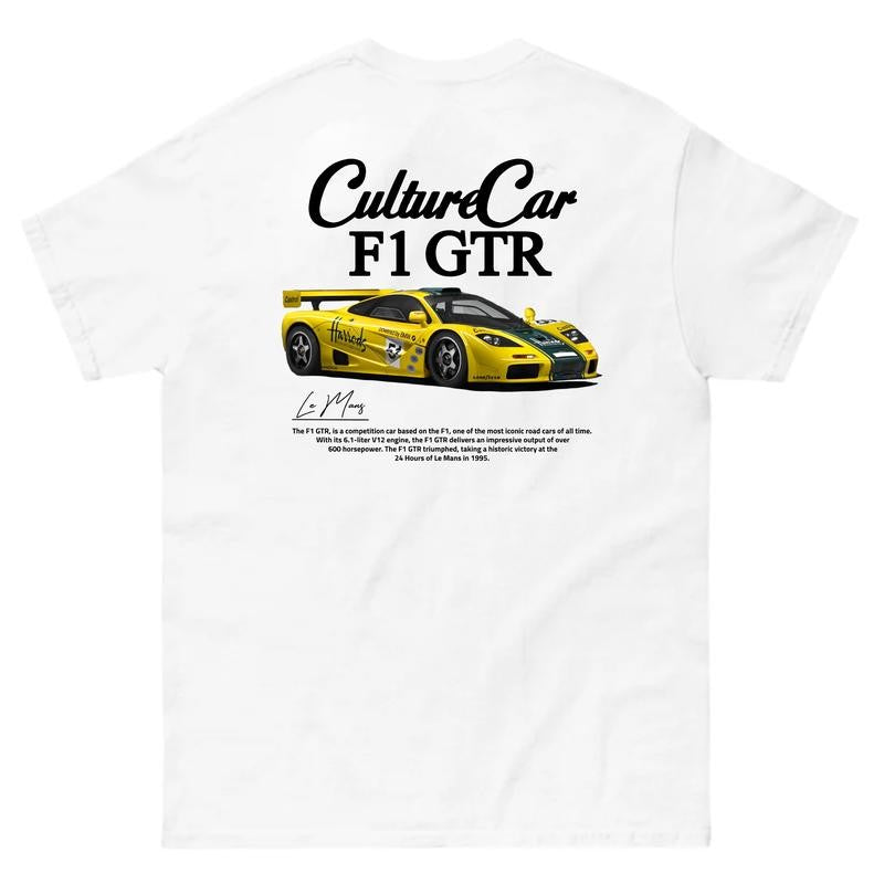 Mclarenn F1 GTR Le Mans t-shirt, Car Enthusiast Shirt, Car Clothing