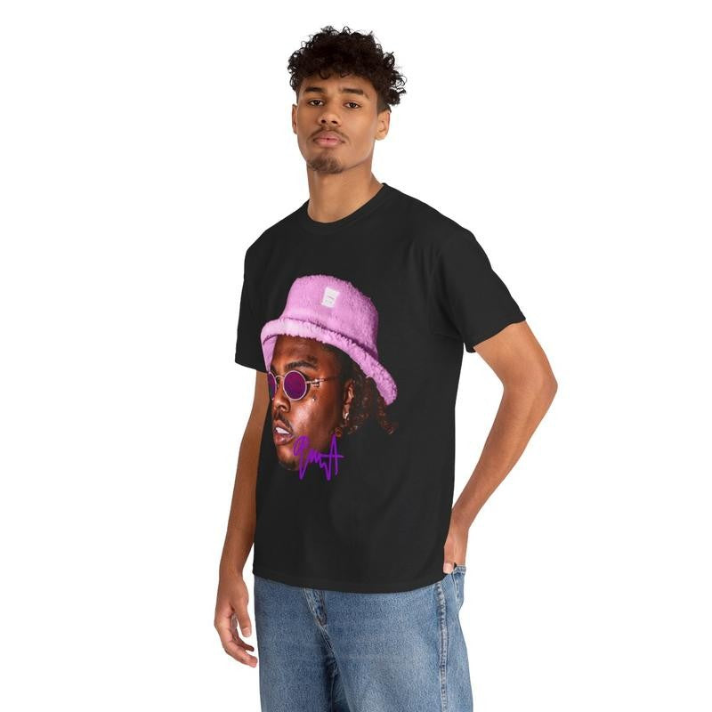 Big Boy Wunna Inspired Rap Merch Vintage Graphic Tee Casual Cotton Menswear Tshirt Top Streetwear T-Shirt Classic Shirt For HipHop Rap Fan