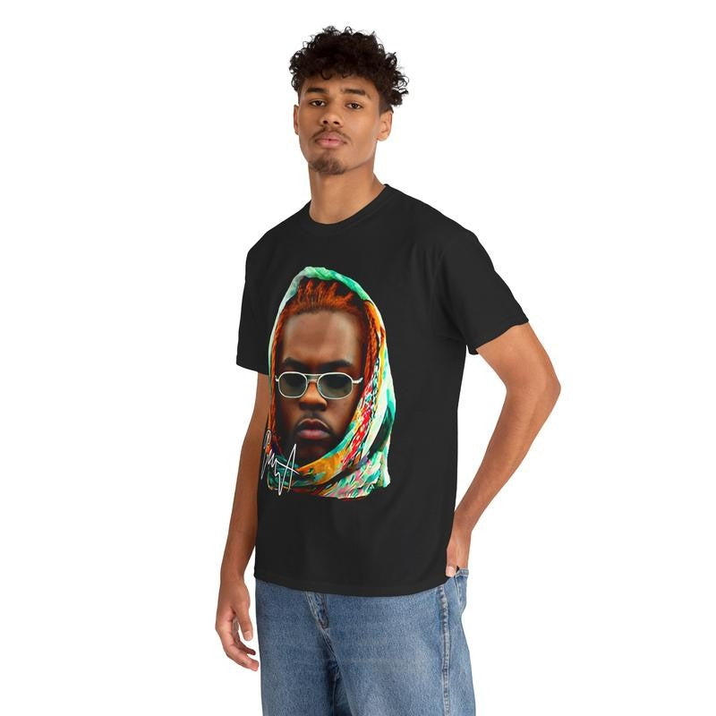 Gunna Inspired HipHop Graphic Tee Casual Classic Cotton Menswear Retro Shirt T-Shirt Top Vintage Streetwear Tshirt Comfy Crewneck