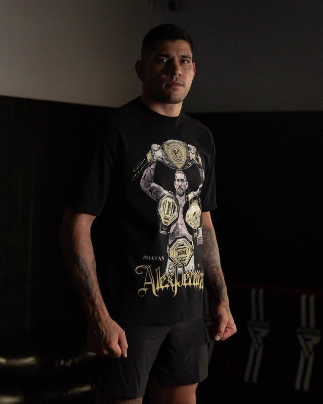 ALEX PEREIRA-ALL GOLD EVERYTHING TEE, Boxing T-shirt, Boxer Tee, Sports Shirt, UFC Shirt, Gift for Him Gift For Her Hoodie Sweatshirt Streetwear