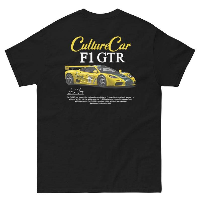 Mclarenn F1 GTR Le Mans t-shirt, Car Enthusiast Shirt, Car Clothing