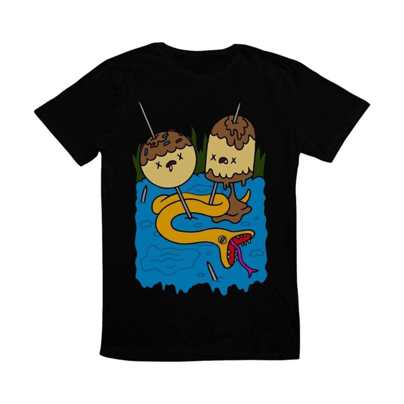 Cartoon Princess Bubblegum Rock Adventure Time T-Shirt Casual Classic Cotton Fabric