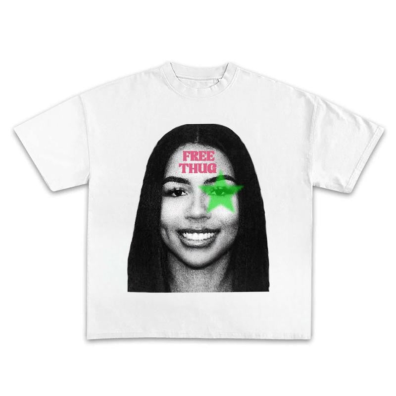 Freeee Thuggg Shirt, Freee Younggg Thuggg  Shirt Graphic Tee Trend shirt Gift For Fans, Gift For Men, Gift For Women All Size