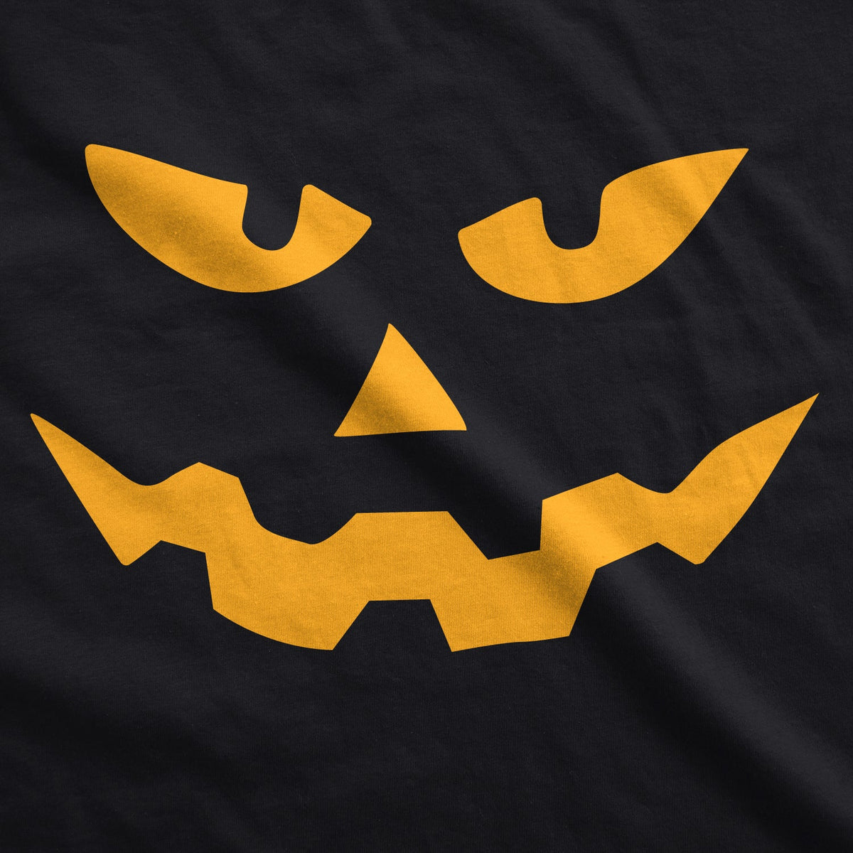 Triangle Nose Pumpkin Face Youth T Shirt
